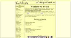 Desktop Screenshot of celebrity.miliweb.net